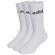 Adidas Παιδικές κάλτσες Essentials Linear Crew Socks 3 pairs